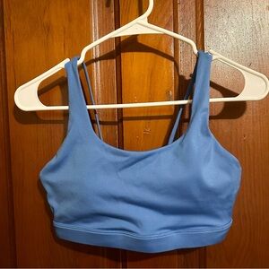 EQYL Blue Strapy Back Sports Bra Size Small